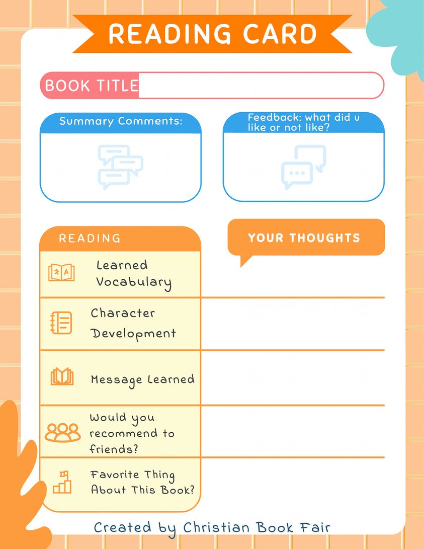 Reading Card